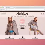 Разработка интернет магазина для компании Dekka